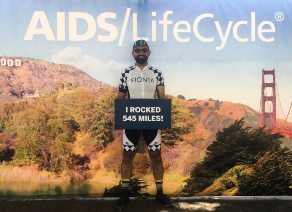 AIDS/LifeCycle - David Manuel rocked 545 miles!