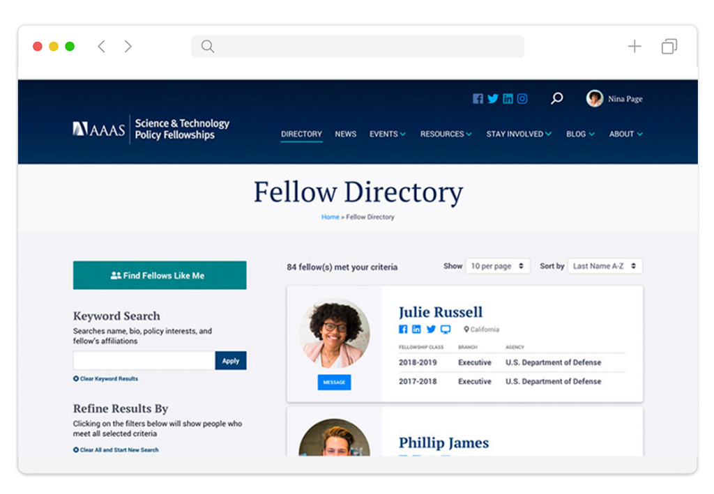 AAAS Fellow Directory