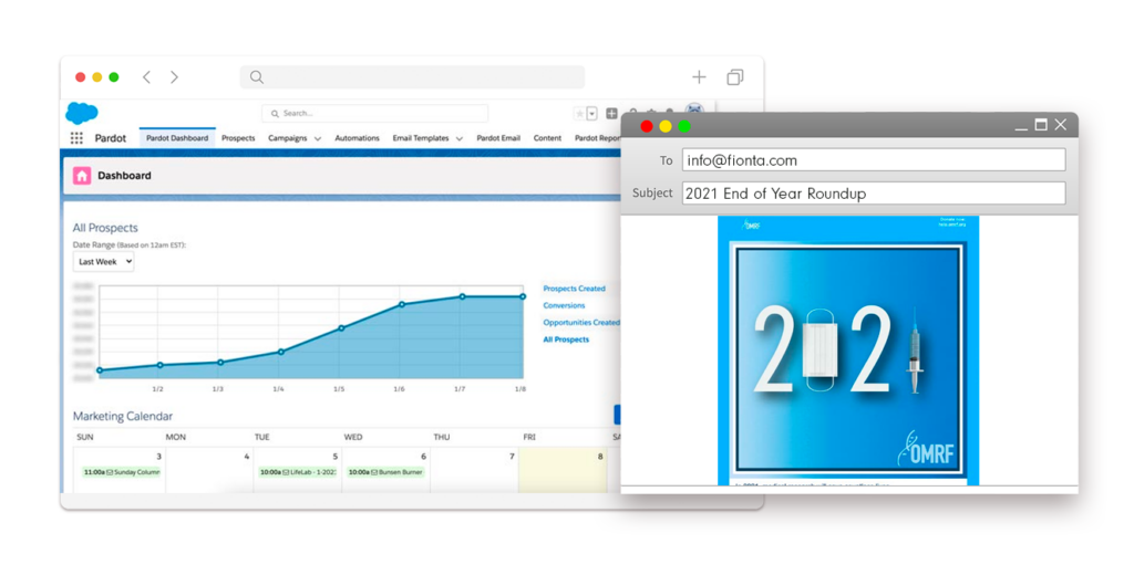 OMRF uses MCAE for donor engagement