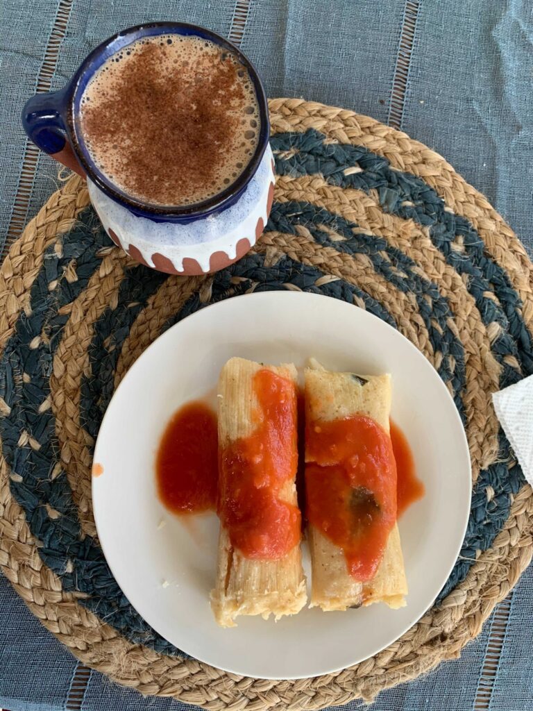 Britzel's homemade tamales!