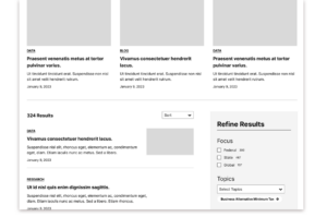 The Tax Foundation wireframe